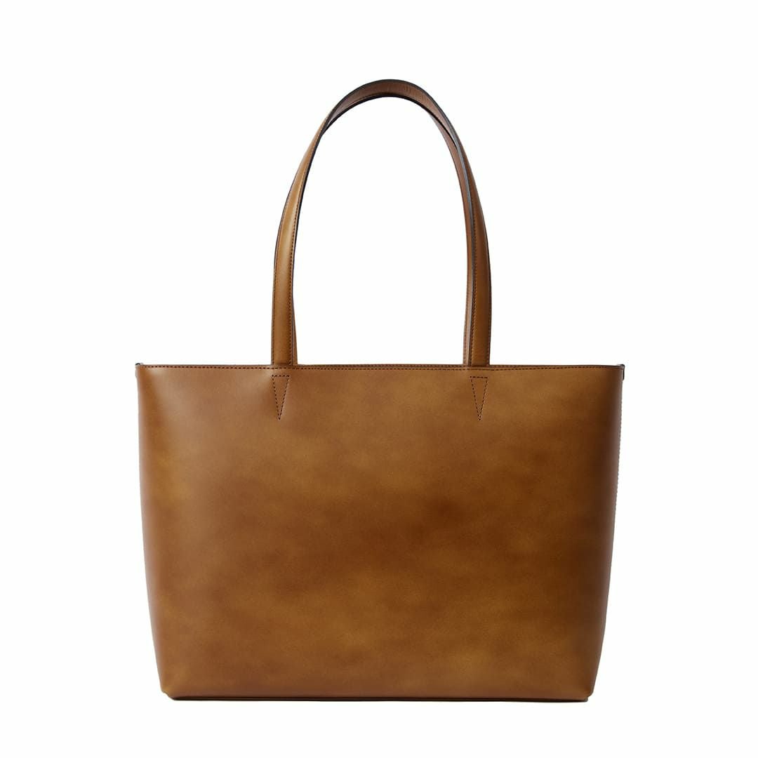 ✨美品✨エルゴポック　ビジネスバッグ　A4可　2way　オールレザー　キャメル business-bugs_mg2-tt