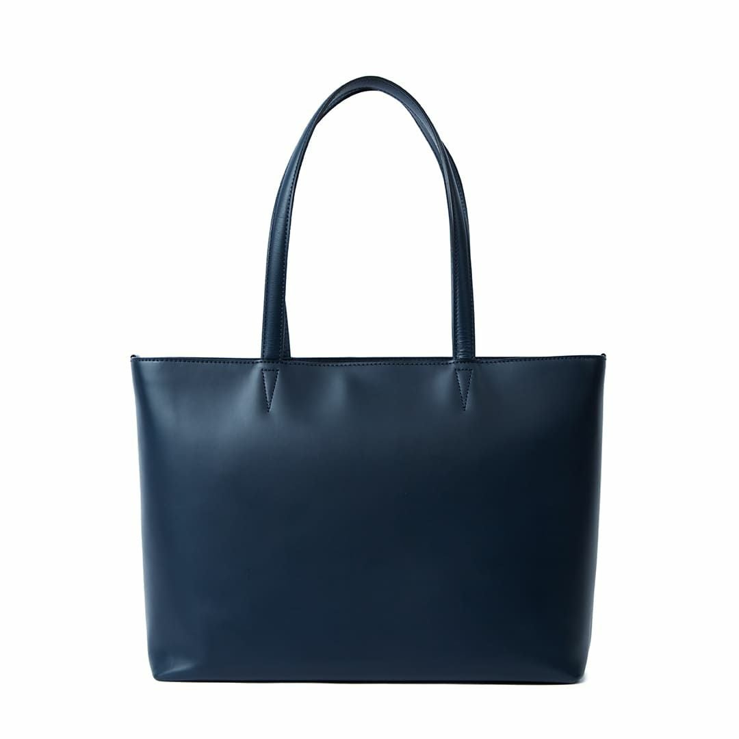 ダークブルー レザー トートバッグ 本革 トートバッグ / Bijito - ビジト -（ダークネイビー） -BLUE
