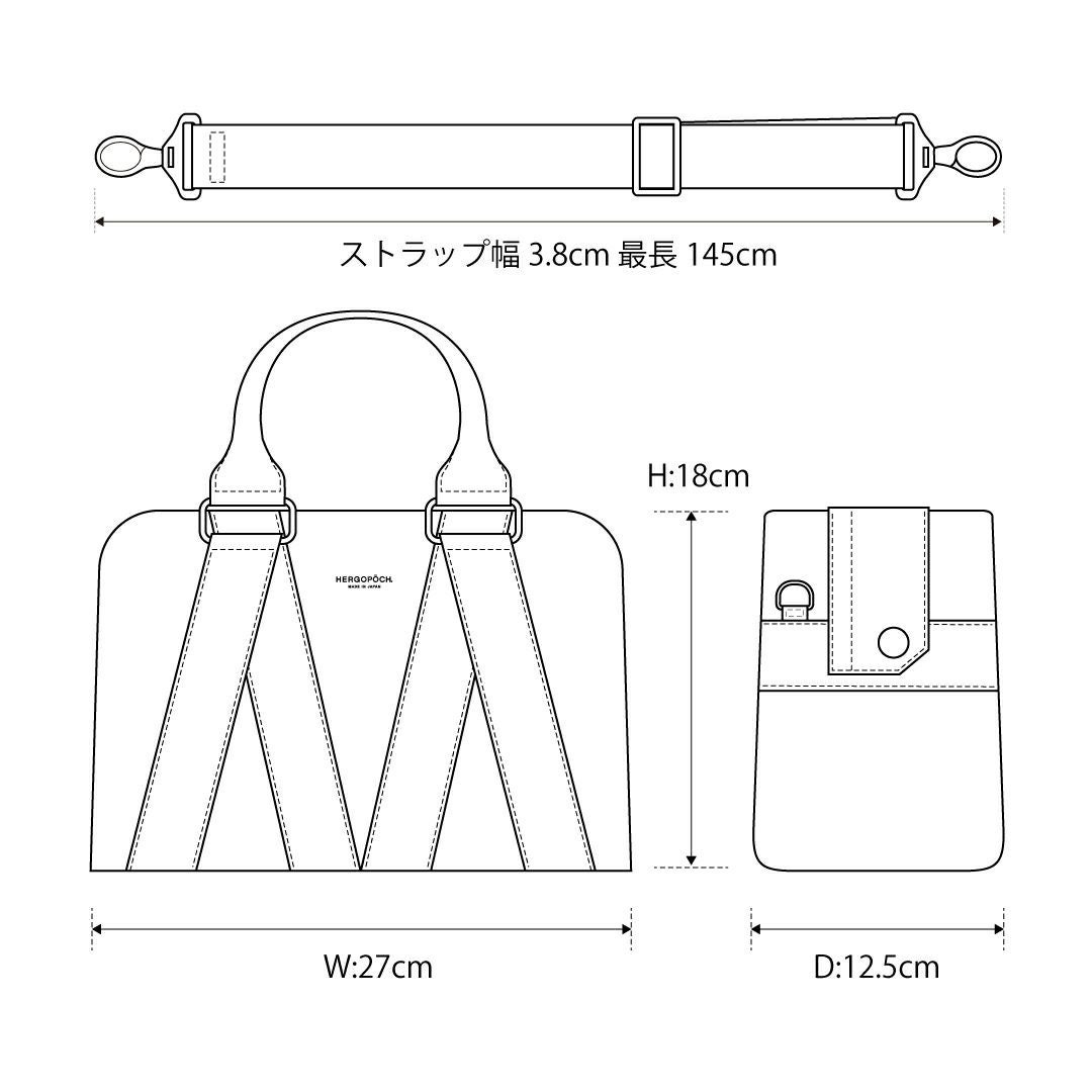 ソフトシュリンクレザー ミニボストンバッグ オンライン限定 | TC-MP
