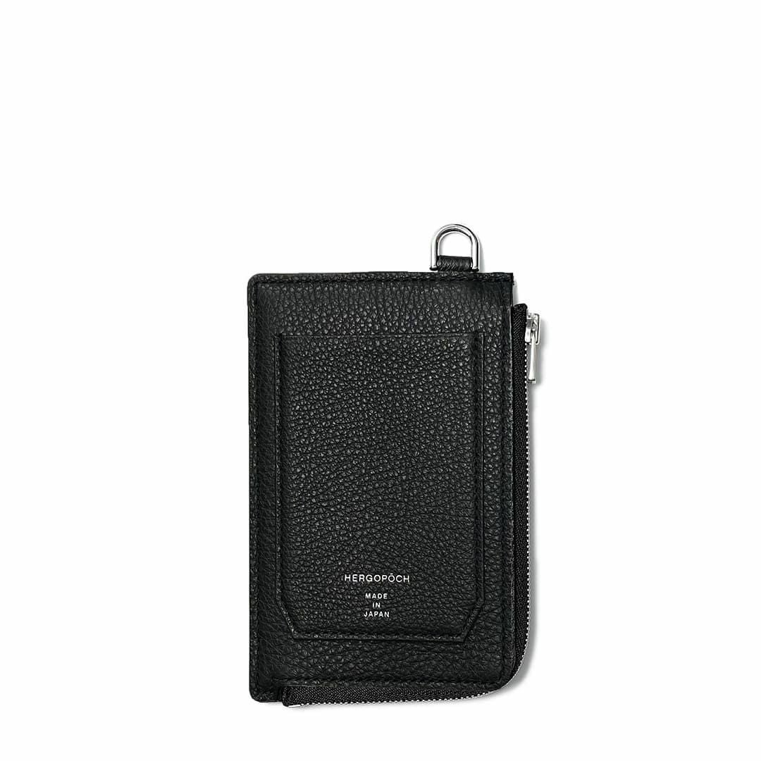 ソフトシュリンクレザー ファスナーカードホルダー | TCW-FC