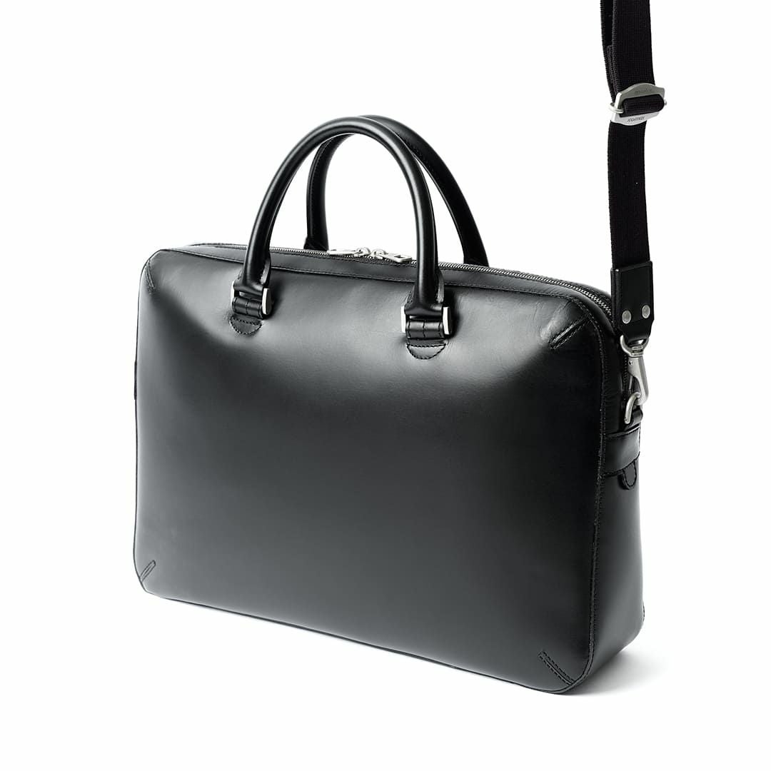 【極美品】ブリー ブリーフケース レザー 黒 希少 極美品 TUMI エクスパンダブル・オーガナイザー・レザーブリーフ