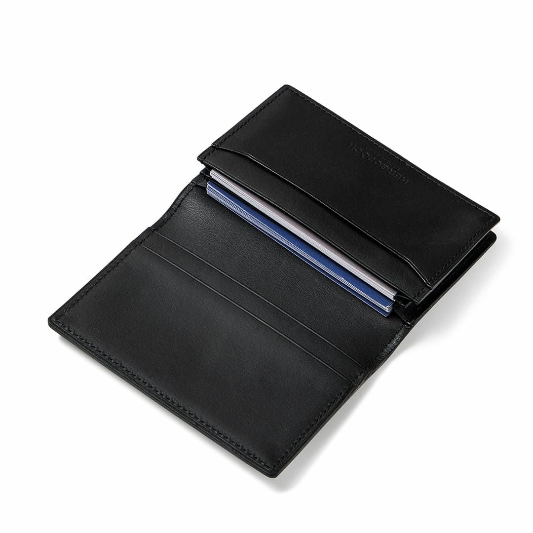 新品未使用 【OZIO】レザー名刺入れ ブラック/ターコイズ ペンギン柄 c-1706-99990907001522_AU.jpg