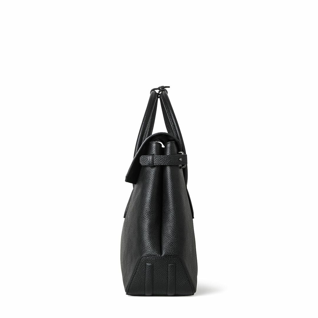 【極美品】　HERGOPOCH エルゴポック　フラップ　トートバッグ　ブラック HERGOPOCH（エルゴポック） ビジネストートバッグ メンズ ブランド 50